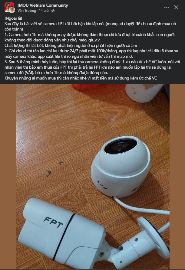 Review camera FPT, FPT camera có tốt như lời đồn ???